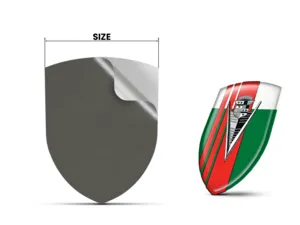Cadillac Epoxy Domes Sticker Custom Finish Premium Labels